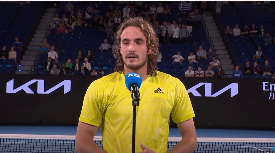 Στέφανος Τσιτσιπάς: Η δήλωσή του που προκάλεσε την αντίδραση των θεατών στο Australian Open – ΒΙΝΤΕΟ