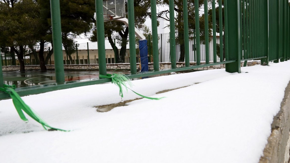 Κακοκαιρία “Μήδεια”: Κλειστά τη Δευτέρα όλα τα σχολεία στην Κεντρική Μακεδονία