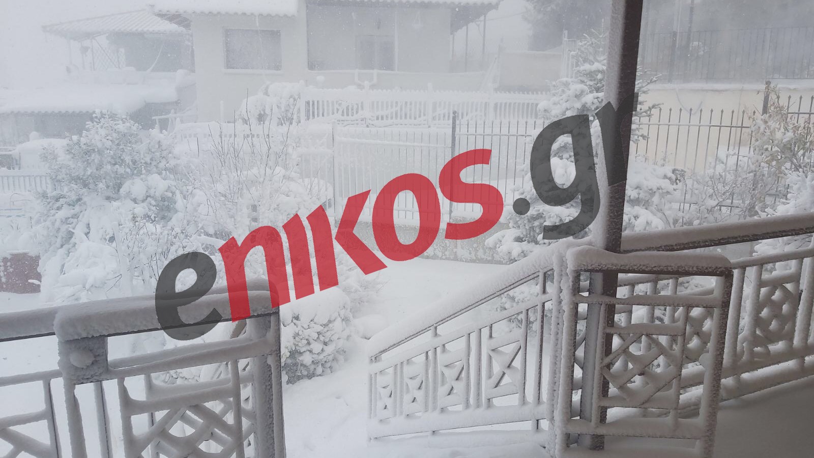 Κακοκαιρία “Μήδεια”: Λευκό τοπίο σε Μάνδρα και Άγιο Σωτήρα – ΦΩΤΟ και ΒΙΝΤΕΟ αναγνώστη