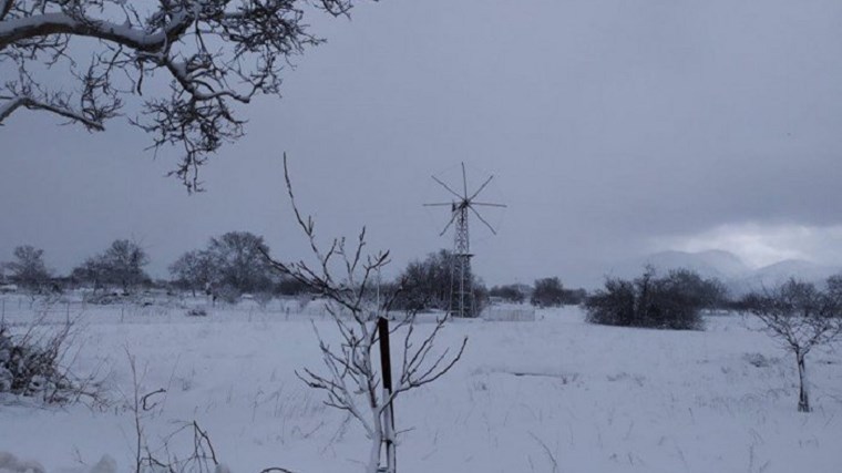 “Μήδεια”: “Θαμμένο” στο χιόνι το Οροπέδιο Λασιθίου – Μετακινήσεις μόνο με αλυσίδες – ΦΩΤΟ – ΒΙΝΤΕΟ