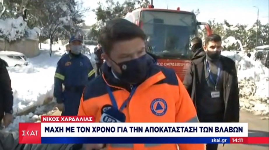 Χαρδαλιάς για αποκατάσταση ζημιών: Έχουμε κινητοποιήσει τους πάντες – ΒΙΝΤΕΟ