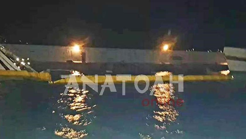 “Μήδεια”: Βυθίστηκε θαλαμηγός μέσα σε μαρίνα