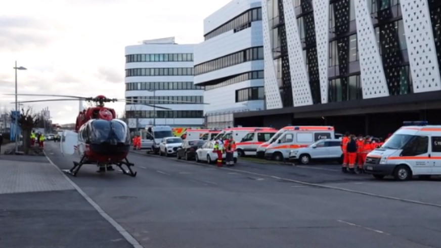 Γερμανία: Έκρηξη βόμβας στα κεντρικά γραφεία της Lidl – Τρεις τραυματίες