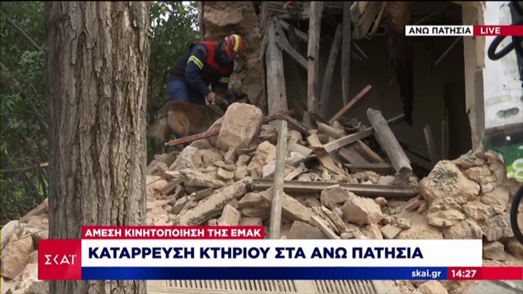 Άνω Πατήσια: Στον Ερυθρό Σταυρό ανήκει το κτίριο που κατέρρευσε