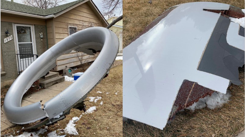 ΗΠΑ: Έκρηξη σε κινητήρα αεροσκάφους – Τα συντρίμμια προσγειώθηκαν σε αυλές σπιτιών – ΒΙΝΤΕΟ