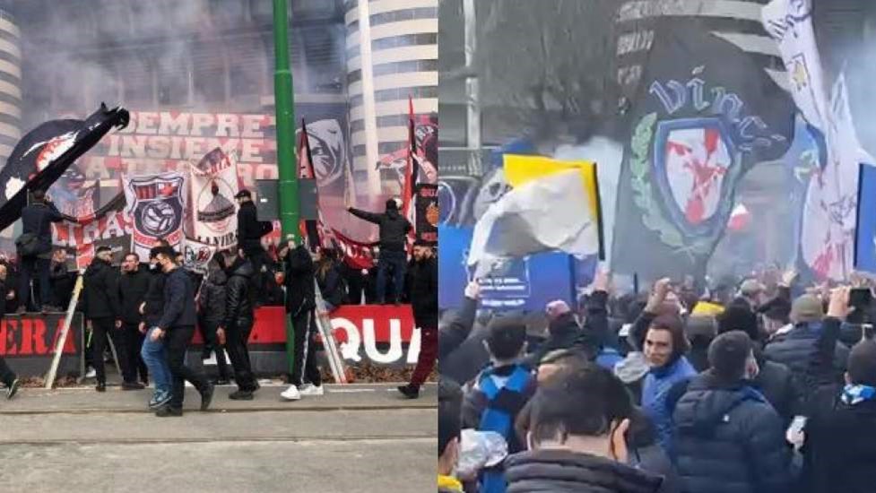 Μίλαν-Ίντερ: Οι οπαδοί τους δεν καταλαβαίνουν από κορονοϊό – Χιλιάδες έξω από το Σαν Σίρο