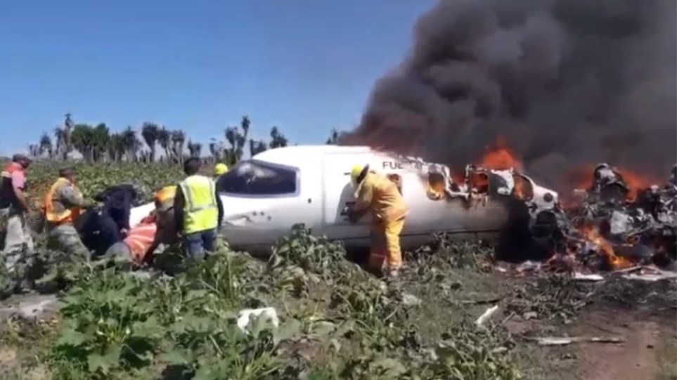 Μεξικό: Έξι νεκροί στη συντριβή αεροσκάφους του μεξικανικού στρατού – ΒΙΝΤΕΟ