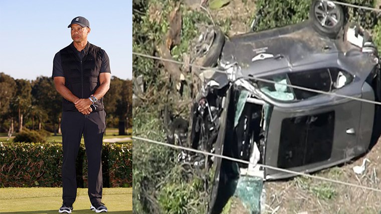 Σοβαρό τροχαίο για τον Τάιγκερ Γουντς