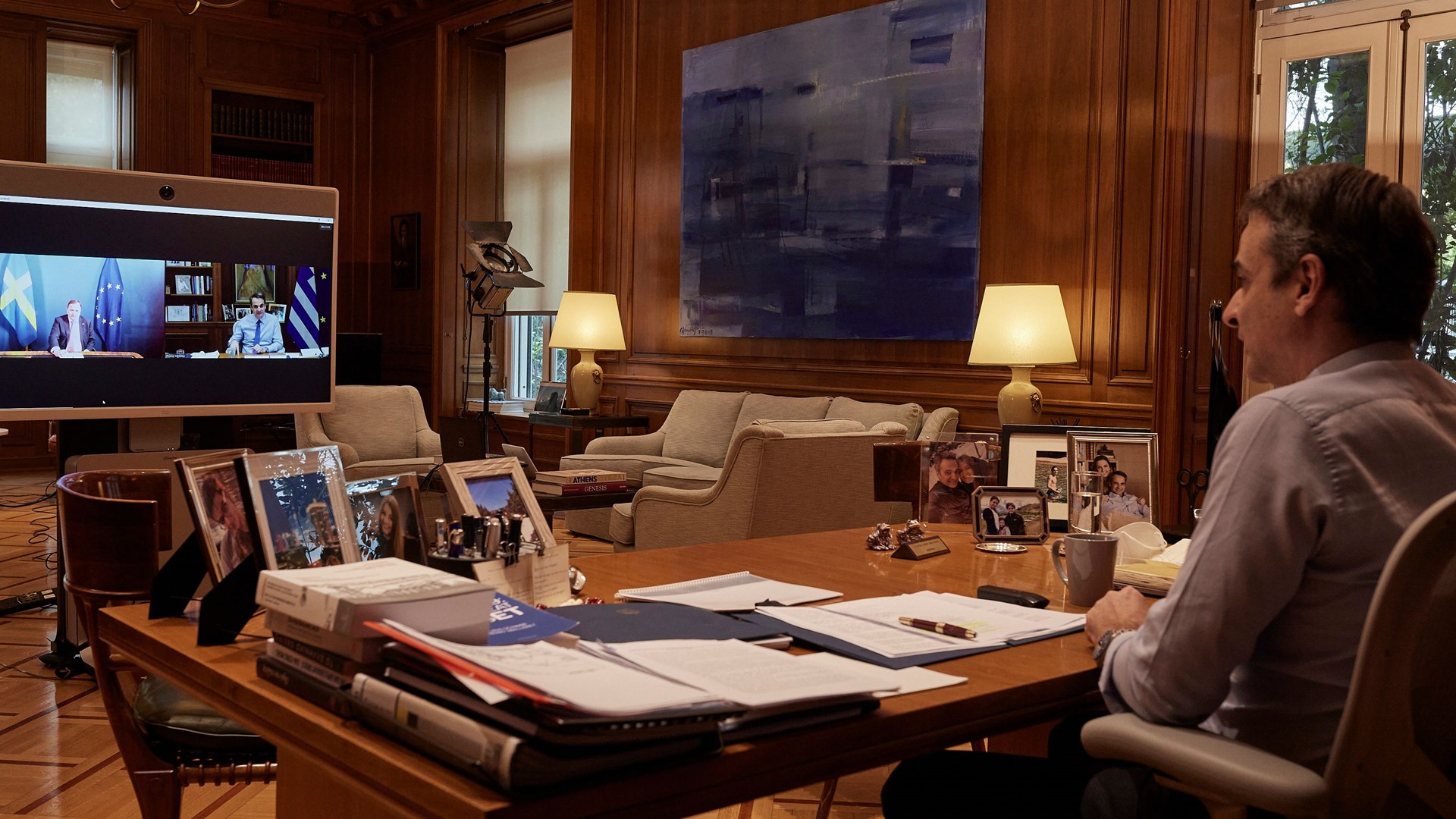 Μητσοτάκης: Τηλεδιάσκεψη με τον Σουηδό Πρωθυπουργό – Τι συζήτησαν