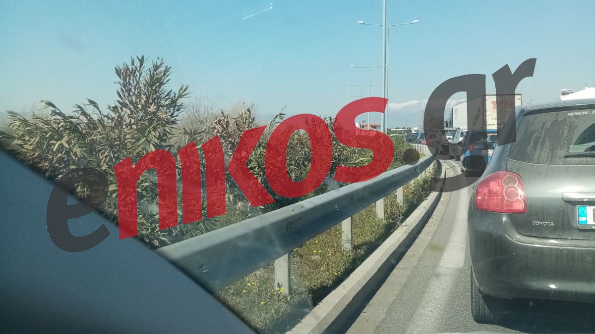 Σεισμός στην Ελασσόνα: Μποτιλιάρισμα στον Περιφερειακό της Λάρισας – ΦΩΤΟ αναγνώστη