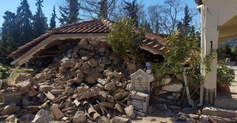 Σεισμός στην Ελασσόνα: Κατέρρευσε εκκλησία στο Μεσοχώρι – ΦΩΤΟ