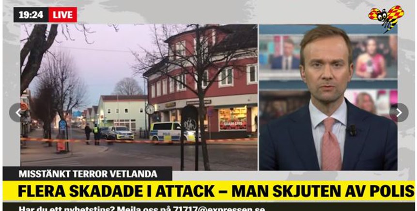 ΕΚΤΑΚΤΟ – Συναγερμός στη Σουηδία: Οκτώ τραυματίες από επίθεση με μαχαίρι