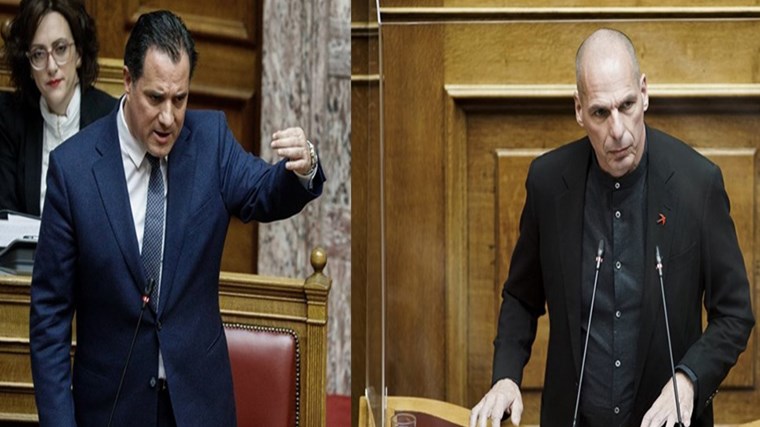 Άγρια κόντρα Βαρουφάκη – Γεωργιάδη στη Βουλή – ΒΙΝΤΕΟ