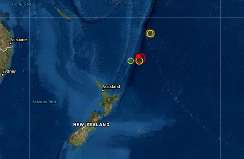 Νέα Ζηλανδία: Τελείωσε ο κίνδυνος για τσουνάμι στις παραθαλάσσιες περιοχές