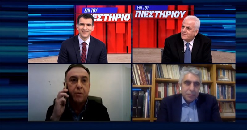 Ελασσόνα: Δείτε τι έγινε στον αέρα του KONTRA τη στιγμή του σεισμού των 5,9 Ρίχτερ