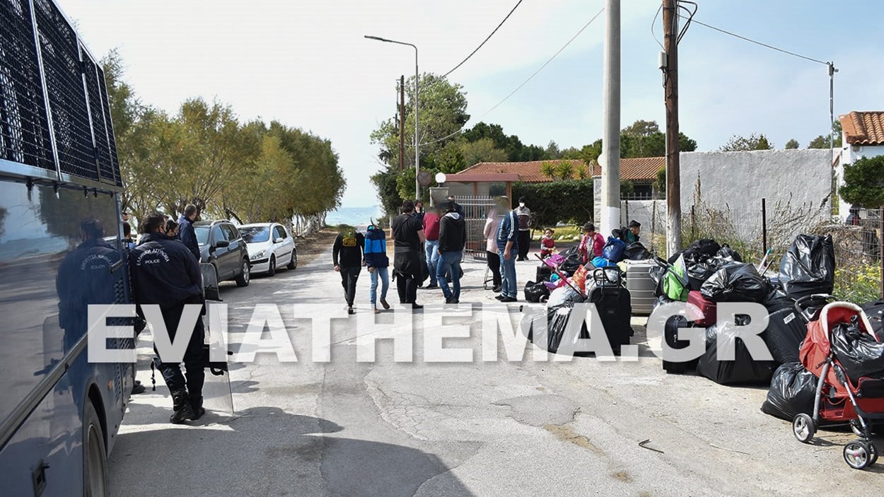 Αμάρυνθος: Επεισόδια και συλλήψεις σε ξενοδοχείο που διαμένουν μετανάστες – ΒΙΝΤΕΟ & ΦΩΤΟ