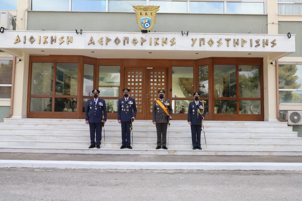 Ένας “ιπτάμενος θρύλος” στο τιμόνι της Διοίκησης Αεροπορικής Υποστήριξης της ΠΑ – ΦΩΤΟ