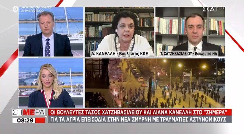 Χαμός με την Κανέλλη και τον Οικονόμου: Η ένταση, η συγγνώμη και το απότομο κλείσιμο της σύνδεσης