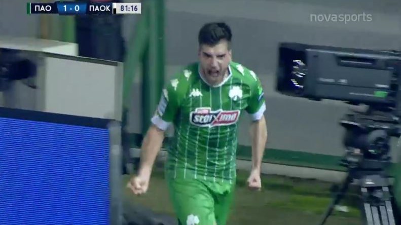Παναθηναϊκός-ΠΑΟΚ 2-0 (82′)