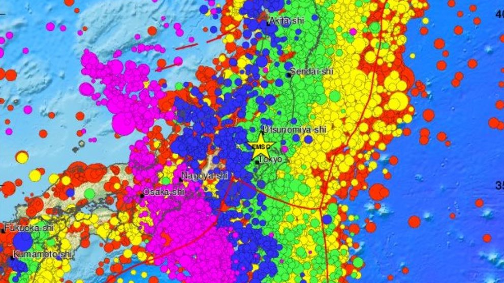Σεισμός στο Τόκιο