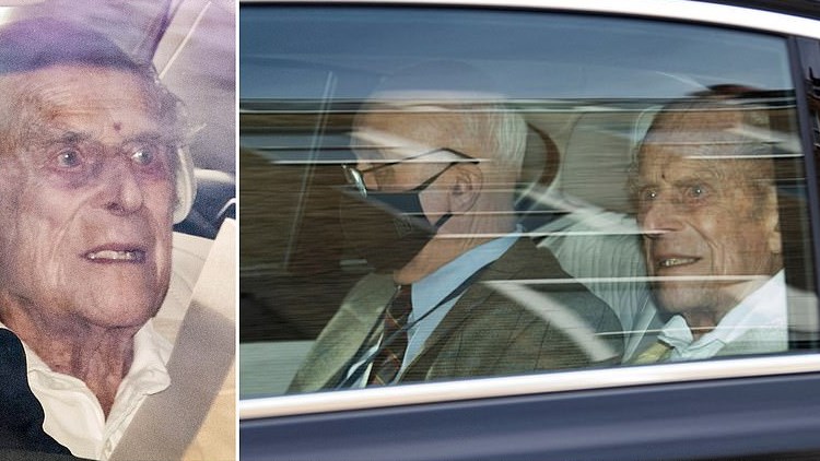 Εξιτήριο για τον 99χρονο πρίγκιπα Φίλιππο – Επέστρεψε στο Κάστρο του Ουίνδσορ έπειτα από έναν μήνα- ΦΩΤΟ