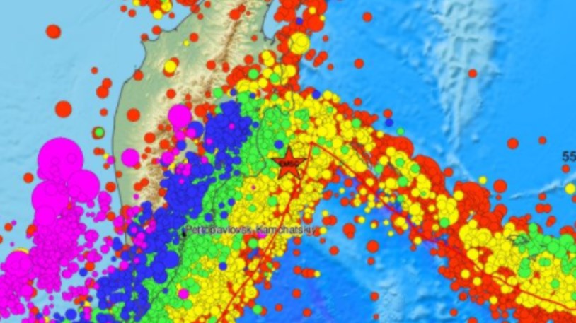 Ρωσία: Ισχυρός σεισμός 6,9 βαθμών στην περιοχή Ουστ-Καμτσάτσκι