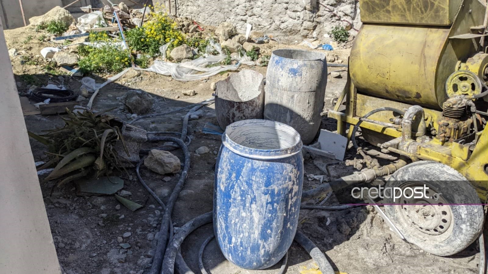 Κρήτη: Συγκλονίζει η μαρτυρία των γιατρών για το δίχρονο παιδί που έπεσε σε βαρέλι – Το σημείο του ατυχήματος – ΦΩΤΟ