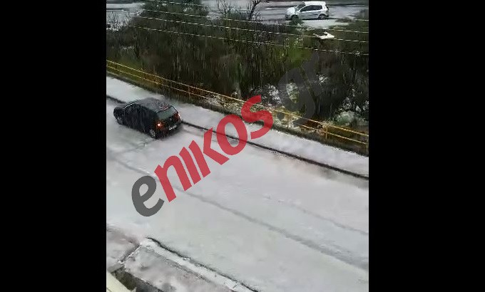 Καιρός: Σφοδρή χαλαζόπτωση στην Ξάνθη -“Άσπρισαν” οι δρόμοι – ΒΙΝΤΕΟ αναγνώστη
