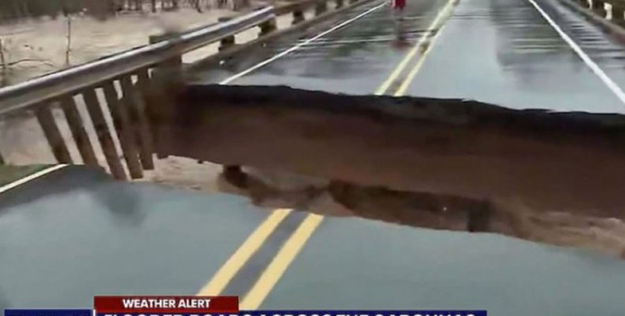ΗΠΑ: Γέφυρα κατέρρευσε σε απευθείας σύνδεση ενώ δίπλα βρισκόταν μια ρεπόρτερ – ΒΙΝΤΕΟ