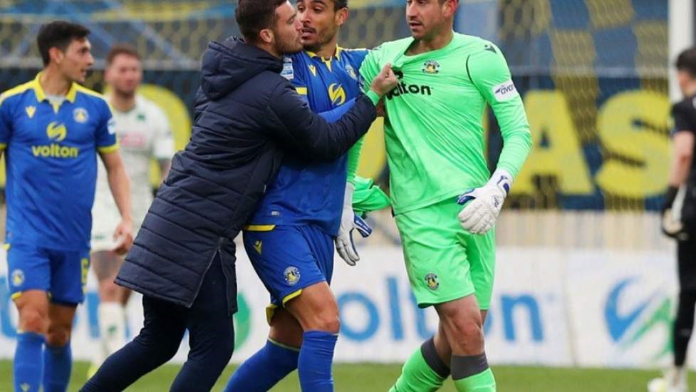 Αστέρας Τρίπολης-Παναθηναϊκός: Χαμός στα αποδυτήρια μεταξύ Παπαδόπουλου και Διούδη