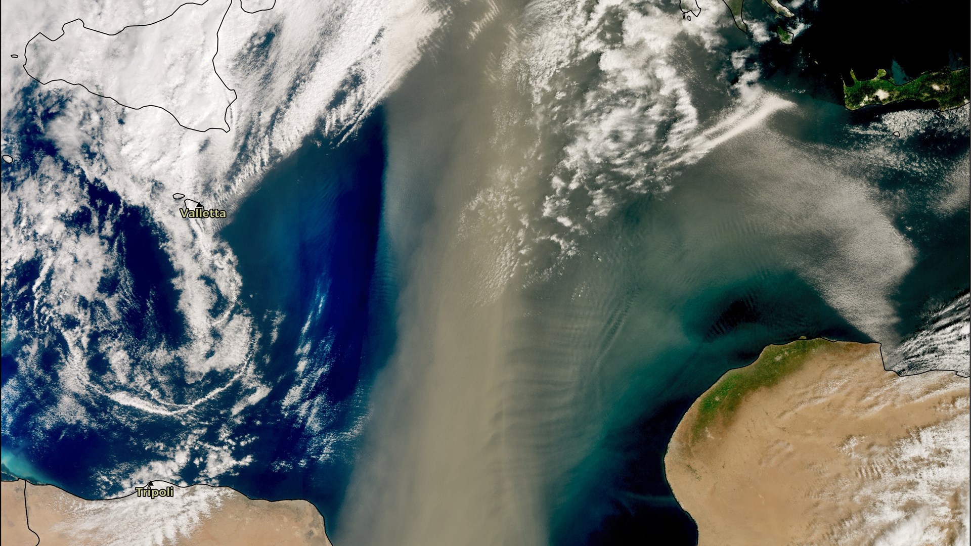 Καιρός: Σύννεφο σκόνης 800 χιλιομέτρων “ταξιδεύει” από τη Σαχάρα προς την Ελλάδα – ΦΩΤΟ