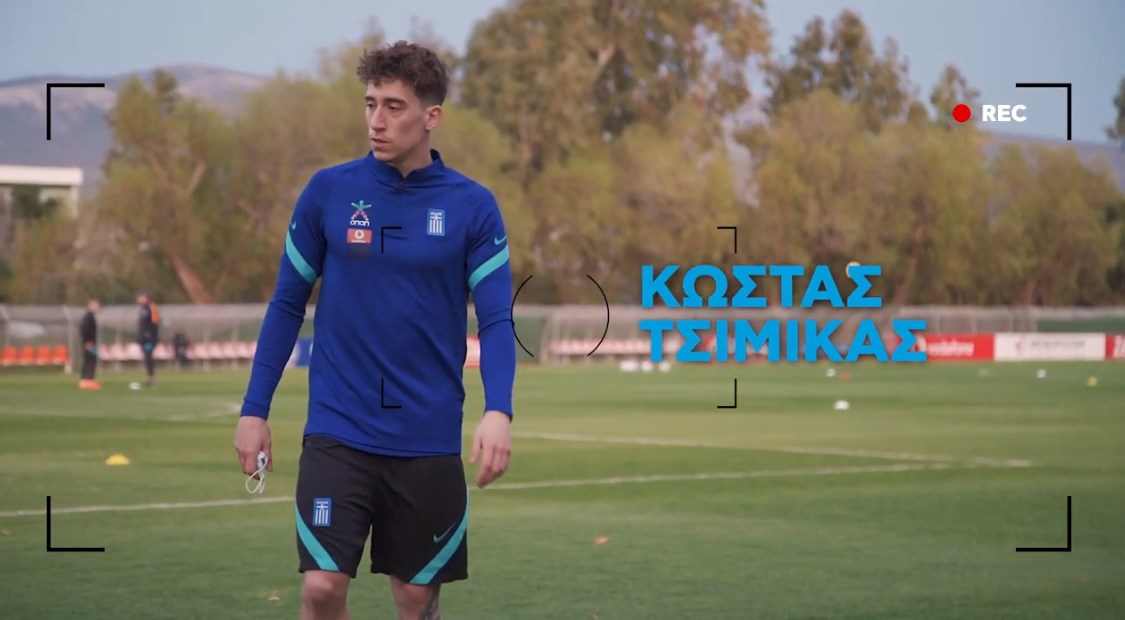 Ο Κώστας Τσιμίκας στον ΟΠΑΠ για την πρεμιέρα της Εθνικής Ομάδας στο Παγκόσμιο Κύπελλο