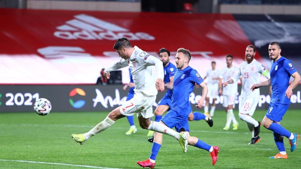 Ισπανία – Ελλάδα 1-0 (Ημίχρονο)
