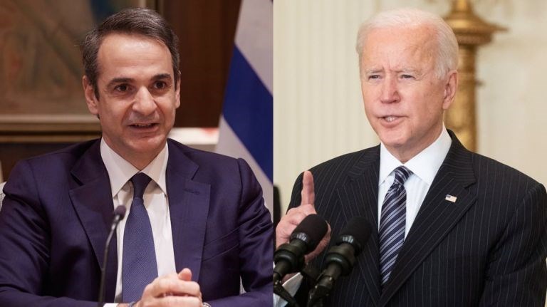 Μπάιντεν σε Μητσοτάκη: Ελπίζω να επικρατήσει σταθερότητα στην ανατολική Μεσόγειο