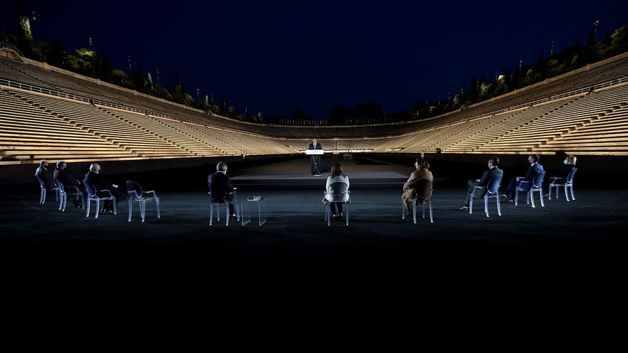 Παναθηναϊκό Στάδιο: Εντυπωσιάζει ο νέος φωτισμός – ΦΩΤΟ