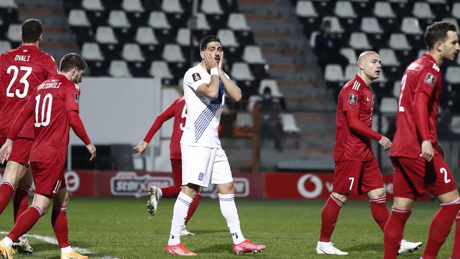 Ελλάδα-Γεωργία 0-0 (ΗΜ.)