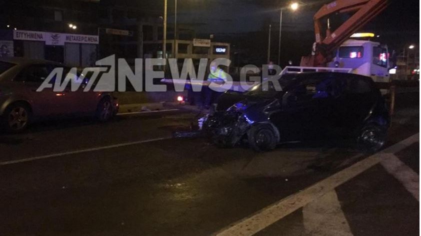 Σοβαρό τροχαίο στη Λεωφόρο Μεσογείων τα ξημερώματα – ΦΩΤΟ – ΒΙΝΤΕΟ