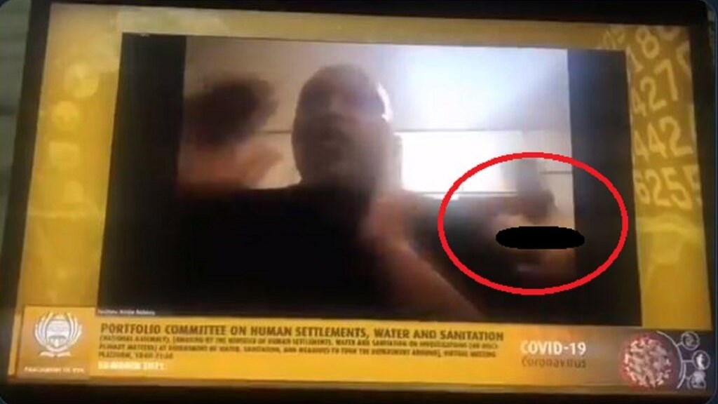 Σάλος στη Νότια Αφρική – Γυναίκα πολιτικού βγήκε γυμνή σε τηλεδιάσκεψη μέσω Zoom: “Τα βλέπουμε όλα”