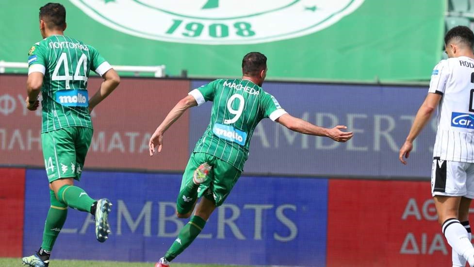 Παναθηναϊκός-ΠΑΟΚ 3-0 (85′)