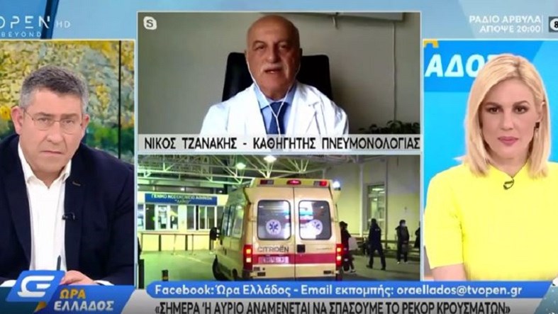 Κορονοϊός – Τζανάκης: Μπορεί να φτάσουμε τα 5.000 κρούσματα σήμερα ή αύριο – ΒΙΝΤΕΟ