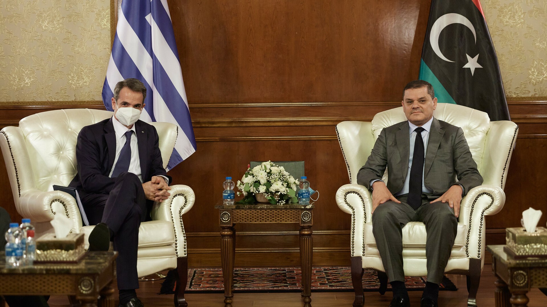 Μητσοτάκης από τη Λιβύη: Να ακυρωθεί το παράνομο τουρκολιβυκό μνημόνιο