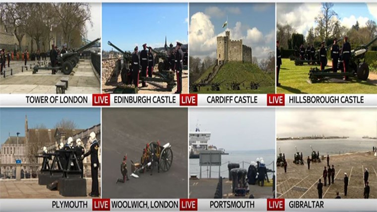 Πρίγκιπας Φίλιππος: Το “αντίο” των Ενόπλων Δυνάμεων με τιμητικές βολές