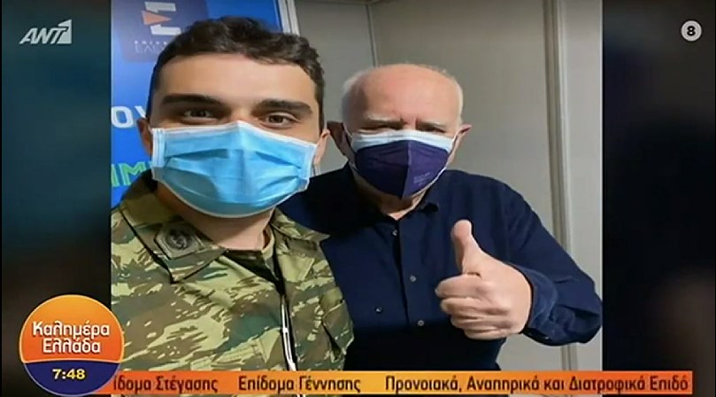 Η απάντηση του Γιώργου Παπαδάκη για το αν έχει εμβολιαστεί – ΒΙΝΤΕΟ