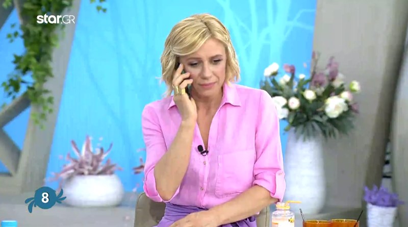 Κατερίνα Καραβάτου: Το τηλεφώνημα από την κόρη της στον αέρα της εκπομπής – ΒΙΝΤΕΟ