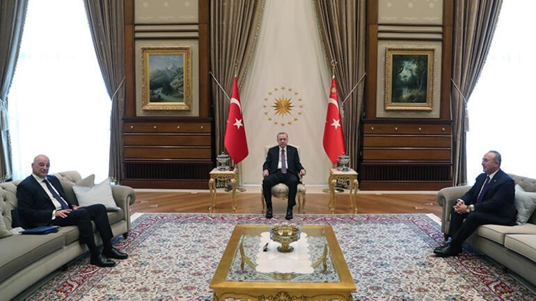 Ελληνοτουρκικά: Η ανακοίνωση της τουρκικής προεδρίας για τη συνάντηση Ερντογάν – Δένδια
