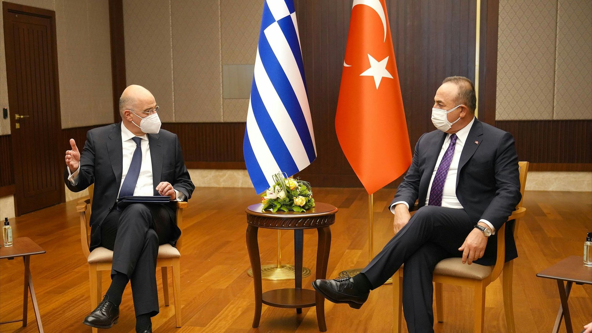 Ελληνοτουρκικά: Ολοκληρώθηκαν οι συναντήσεις Δένδια με Ερντογάν και Τσαβούσογλου – Τι συζητήθηκε