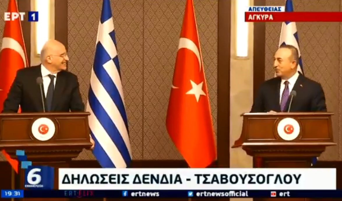 Δένδιας σε Τσαβούσογλου μετά την κόντρα: Ελπίζω να μην ματαιώσεις το δείπνο διότι πεινάω εξαιρετικά