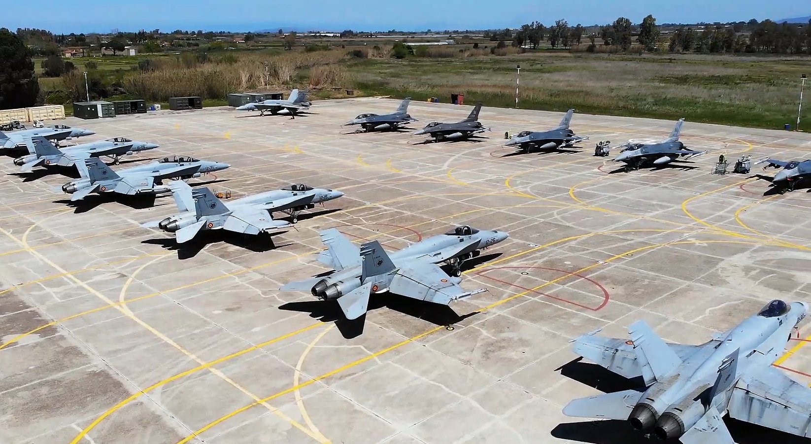 Πανδαισία μαχητικών στην άσκηση ΗΝΙΟΧΟΣ – Εντυπωσιακές εικόνες – ΦΩΤΟ – ΒΙΝΤΕΟ