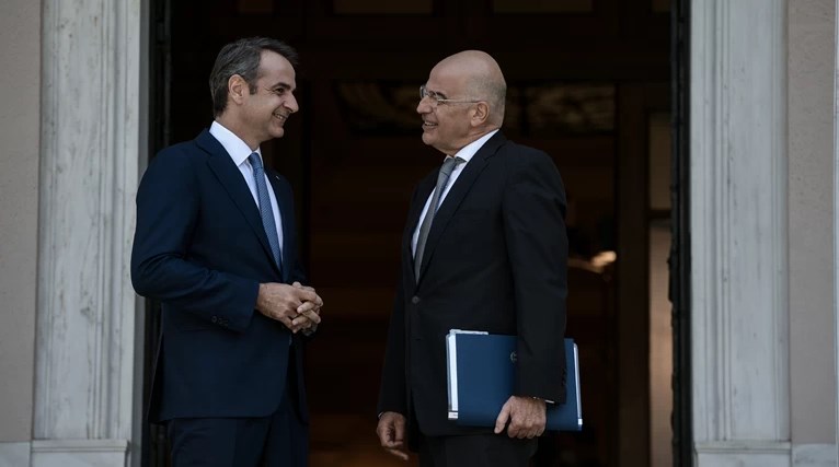 Συνάντηση Μητσοτάκη-Δένδια στο Μαξίμου – Ικανοποίηση για τους χειρισμούς στην Άγκυρα