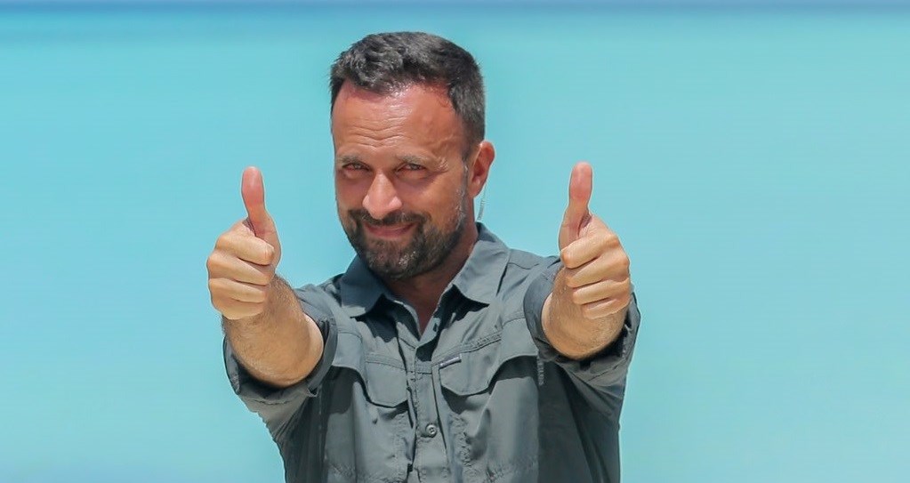 Γιώργος Λιανός: Με την νεογέννητη κόρη του στον Άγιο Δομίνικο – ΦΩΤΟ